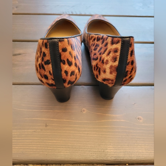 Talbots cheetah print heels size 9.5 - Picture 2 of 6